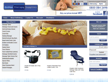 Tablet Screenshot of onlinetherapysupplies.co.uk